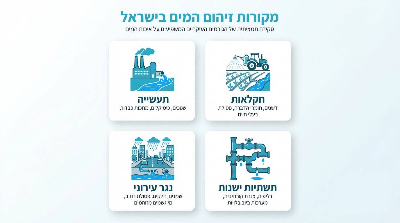 הקשר בין מים וסביבה: איך לשמור על מקורות המים שלנו ואקולוגיה ירוקה יותר