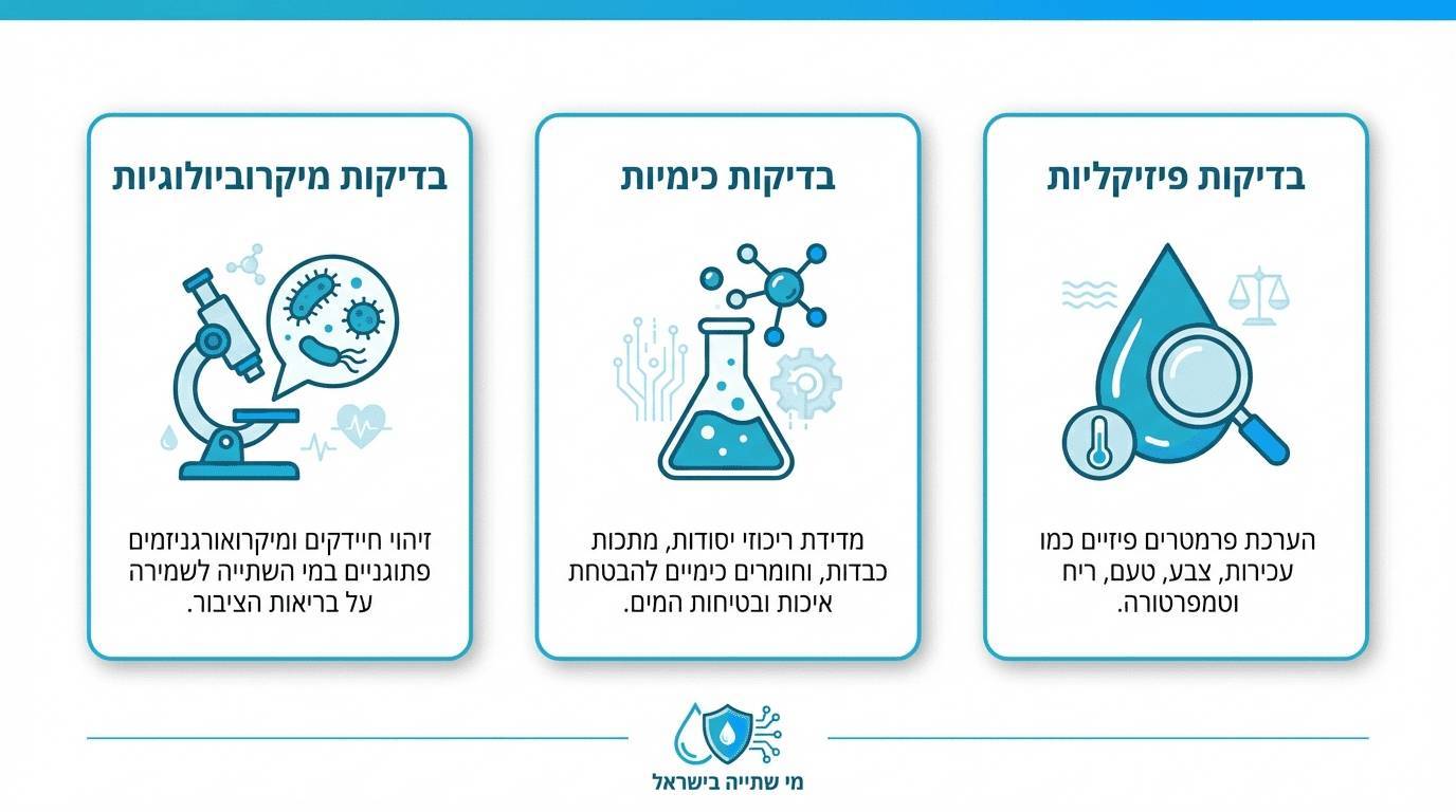 כל מה שחשוב לדעת על איכות מי השתייה בישראל ומדוע חשוב לבצע בדיקת איכות מים תקופתית